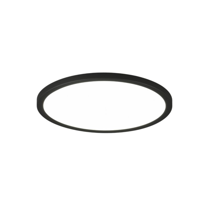 Plafon sufitowy nowoczesny RL Aureo czarno-biały LED 18W 3000K-6500K 2200lm IP20 wym: 2 x 29 x 29 cm tworzywo sztuczne - 1 szt.