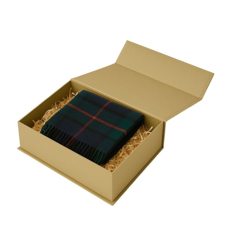 Pudełko Magnatyczne Neopak Kraft Prążek 300x200x90mm Pudełko Prezentowe 1 szt.