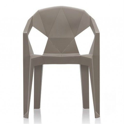 Krzesło Unique MUZE ciemno szare 1 szt