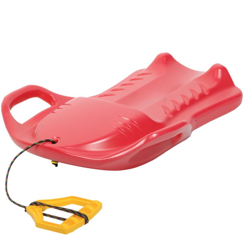 Ślizg Na Śnieg EDANTI Jabłko Ślizgacz Z Linką I Uchwytami Zabawka Dla Dzieci 1 szt.