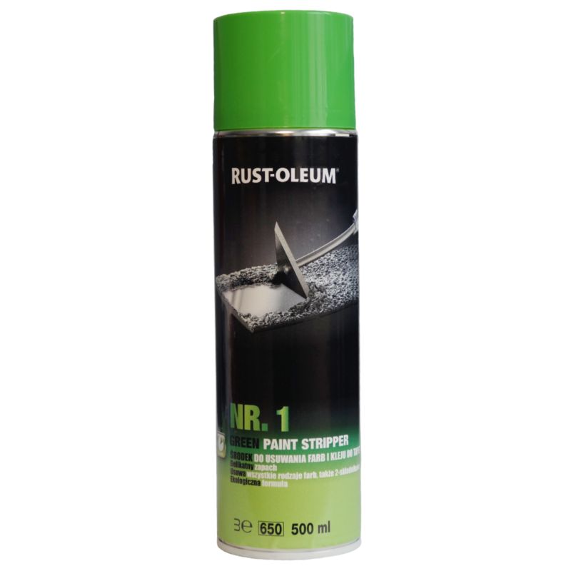 Preparat w sprayu do usuwania starych farb Rust-Oleum Green Paint Stripper 0.5L 1 szt.