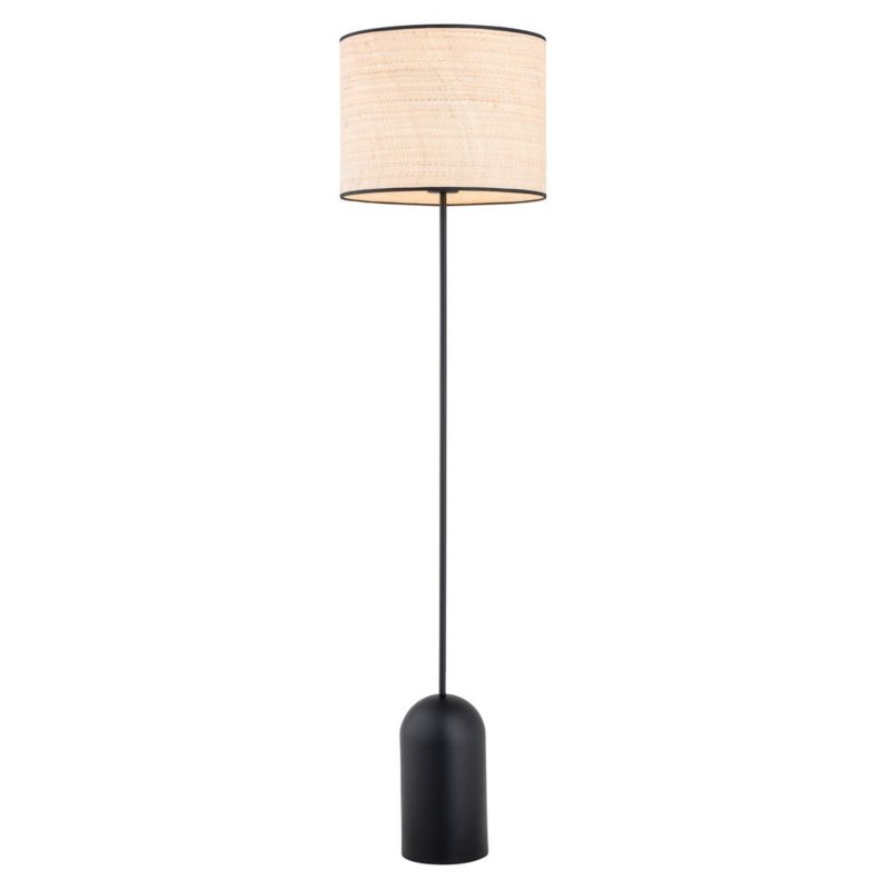 Lampa podłogowa stojąca Emibig Aspen czarno-kremowa 1 x E27 x 15W wym: 142 x 35 x 35 cm - 1 szt.