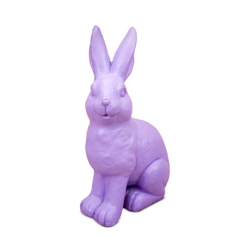 Zając duży, Solis Decor by Aleksandra Sobota, fioletowy 37 cm , 1 szt.
