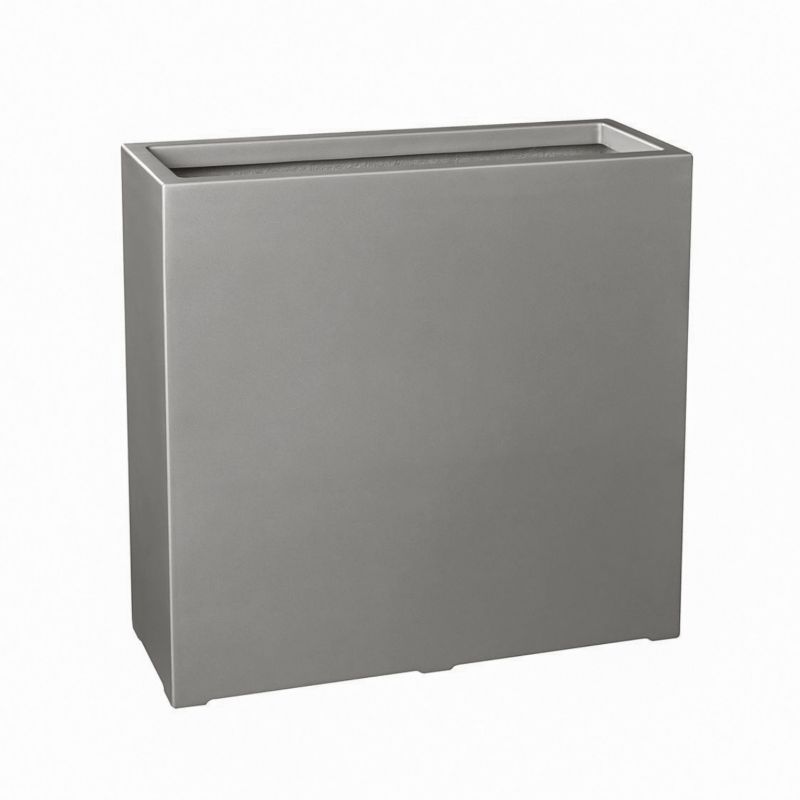 Doniczka Zadora Do Domu Ogrodu Z Włókna Szklanego 972C Szary Mat 1 szt