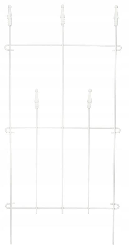 Płotek palisada KOTARBAU wbijany białe 48 cm 1 szt.