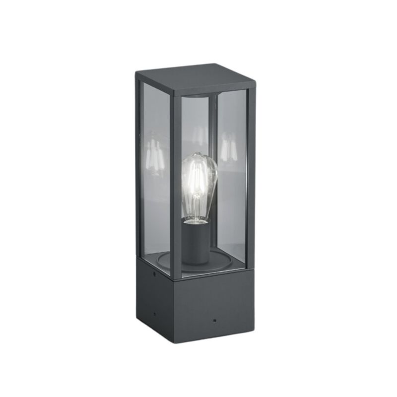 Lampa ogrodowa stojąca Trio Garonne antracytowo-biała 1 x E27 x IP44 wym: 40 x 14 x 14 cm - 1 szt.