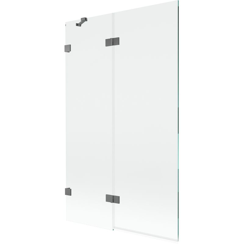 Parawan nawannowy Mexen Lunar gun metal 110 x 150 cm 2-skrzydłowy 1 szt