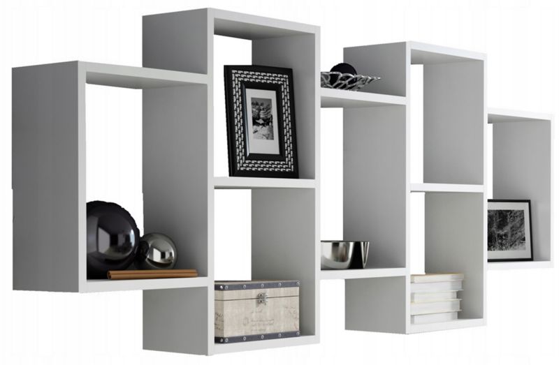 Półka Matkam wisząca POLON BIS regał Per biały 1 szt.