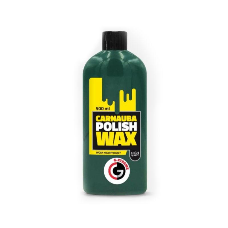 Chemia samochodowa, G-Xtreme, Carnauba, Wosk koloryzujący zielony, 0,5l, 1szt