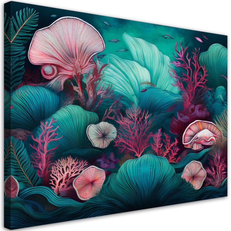 Obraz na płótnie Feeby Koralowce Morze 120x80cm 1szt