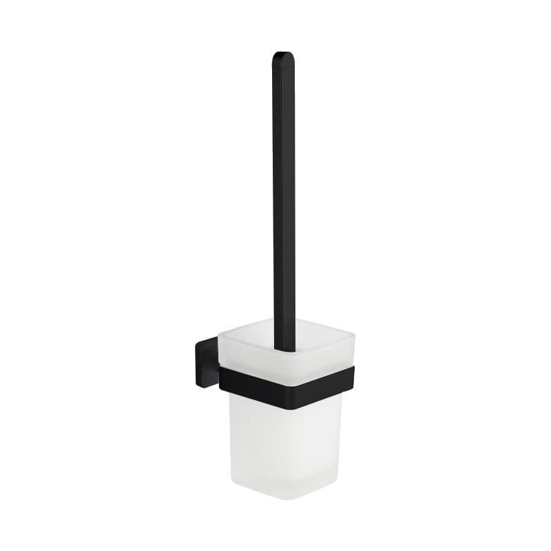 Szczotka toaletowa ścienna Mexen Asis czarna 9,2x38 cm 1 szt.
