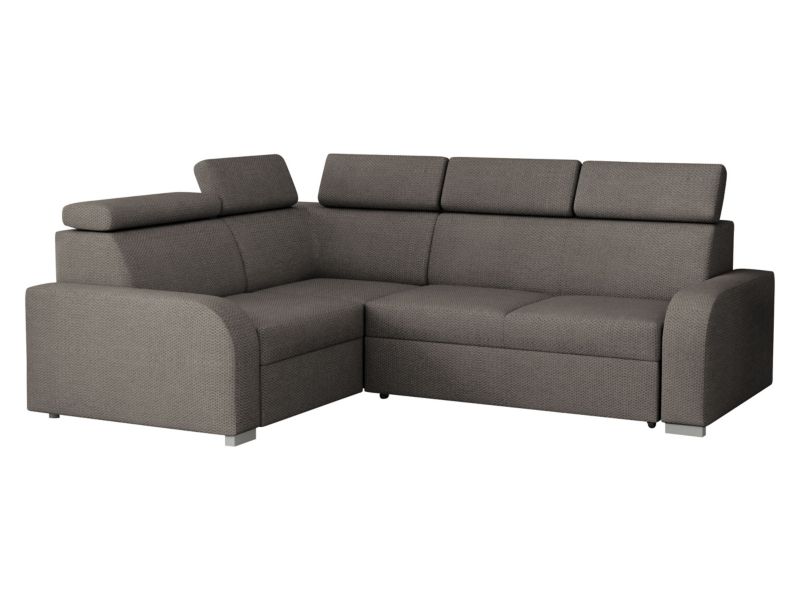 Narożnik z funkcją spania MIRJAN 24 Oslo 2rR1 80 taupe welur 1 szt.