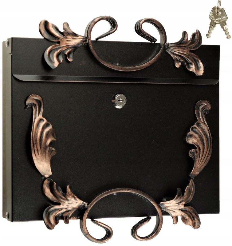 Skrzynka Na Listy FEINZ Pocztowa Ozdobna Retro Kuta Format C4 Premium 1 szt.