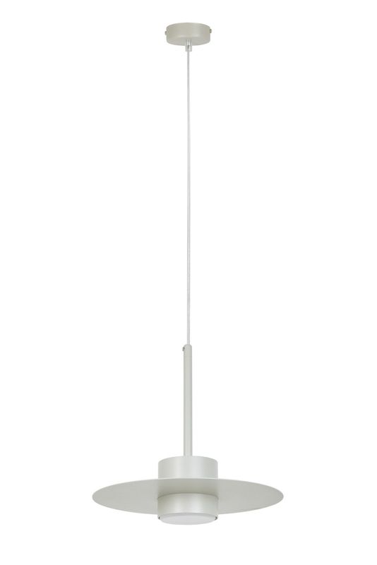 Lampa wisząca Sigma Lighting Charlie 2029 jasny szaro-beżowa minimalistyczna 1xGX53 x 1 szt.