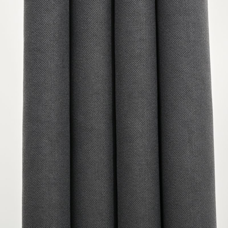 Zasłona 140 x 260 cm ciemnoszara