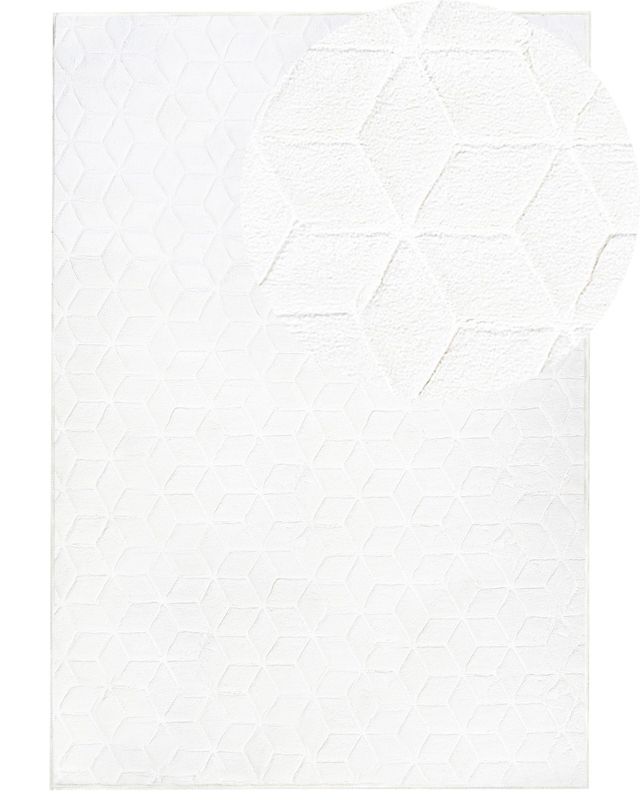 Dywan sztuczne futro królika 160 x 230 cm biały Thatta 1 szt.