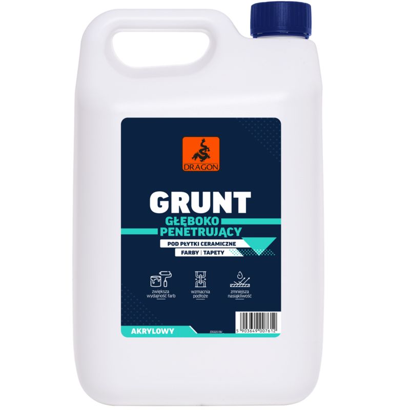 Grunt głęboko penetrujący akrylowy DRAGON 5L