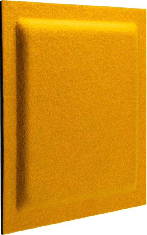 Panel dekoracyjny Decosa 30 x 30 cm filcowy kwadrat musztardowy