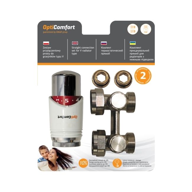 Zestaw przyłączeniowy Idmar prosty V