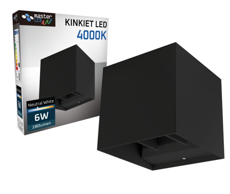 Oprawa architektoniczna LED MasterLED Kira 6W regulacja IP54 lampa zewnętrzna biała 1 szt.