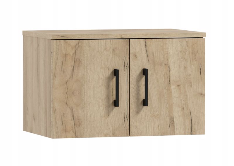 Szafka łazienkowa ADK MEBLE NERO 60 nad pralkę dąb craft złoty 1 szt.