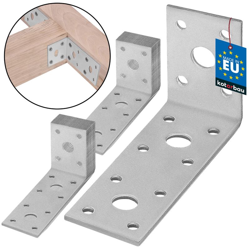 Kątownik łącznik KOTARBAU ciesielski 100x50x40 25 szt.