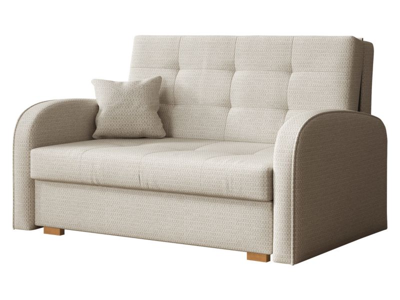 Kanapa rozkładana MIRJAN 24 Viva Gold II beżowa plecionka 1 szt.