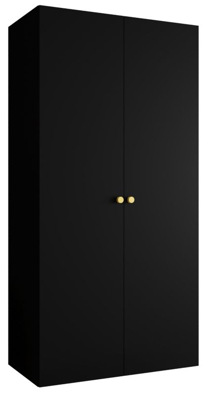 Szafa uchylna Abiks PARMA 1 100 wys. 202 cm Czarny + u. Złoty 1 szt