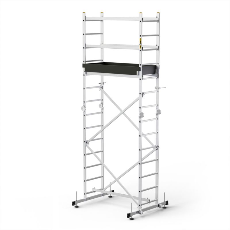 Rusztowanie drabinowe DRABEST przegubowe Hector PRO aluminiowe 1 szt.