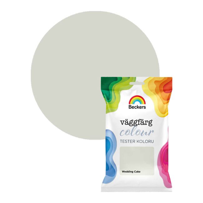 Tester farby kolorowej Beckers Vaggfarg Colour wedding cake 0,05 l