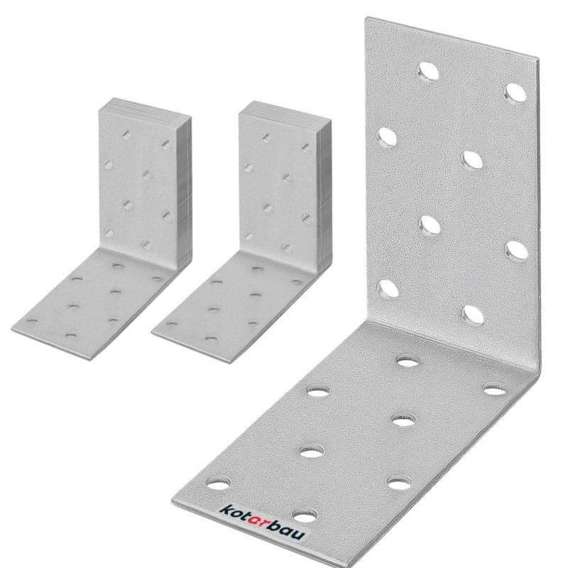 Kątownik łącznik KOTARBAU ciesielski 80x80x40 mm 25 szt.