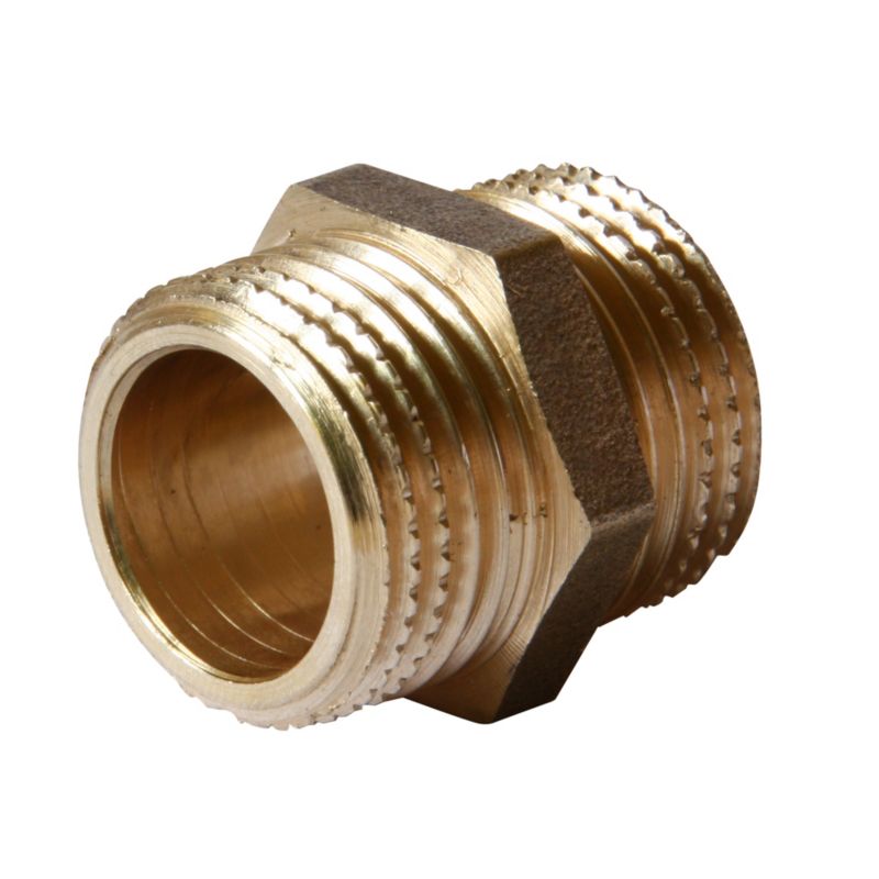 Nypel 1/2" mosiężny