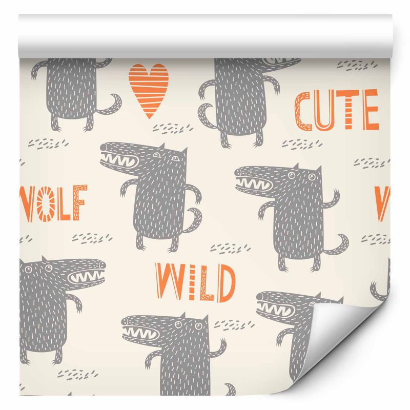 Tapeta flizelinowa Artgeist 110g/m2 Dla dzieci biała 50x1000 (10 części) WSR10m1372 rolka 1 szt