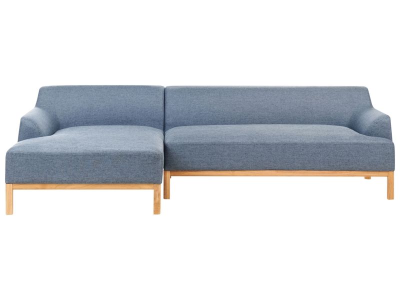 Narożnik Sosjo Niebieski dla 3 osób Prawostronny 1 szt.