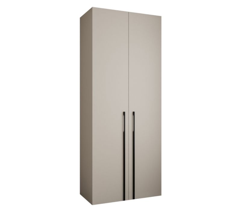 Szafa uchylna Garderoba COMO 3 100 (kaszmir/czarny)