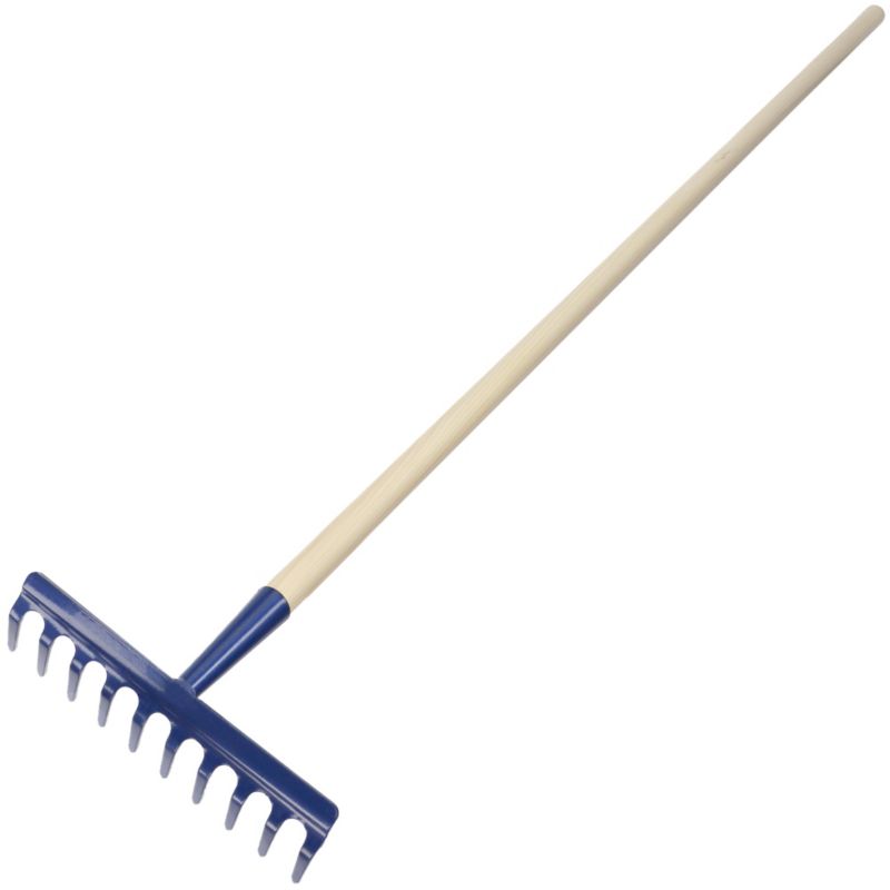 Grabie KADAX metalowe Utwardzane Z Trzonkiem 10 Zębów 1szt.