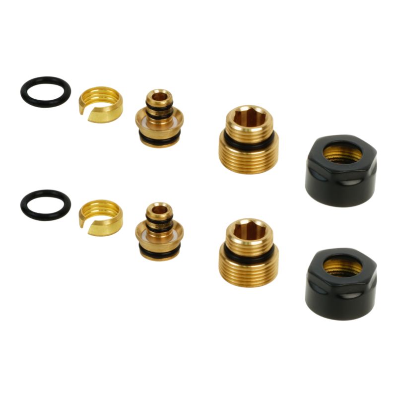 Zestaw zaciskowy do systemu PEX GoodHome czarny