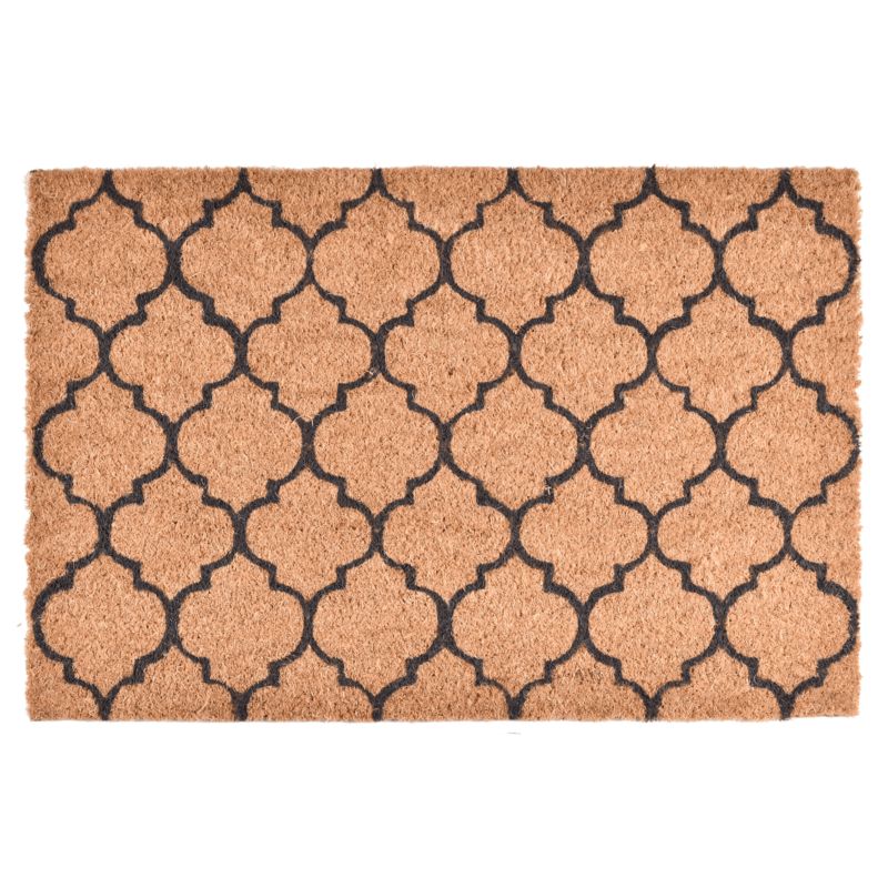 Wycieraczka kokos z nadrukiem romby jasne Direct Home & Garden 40x60 cm 1 szt.