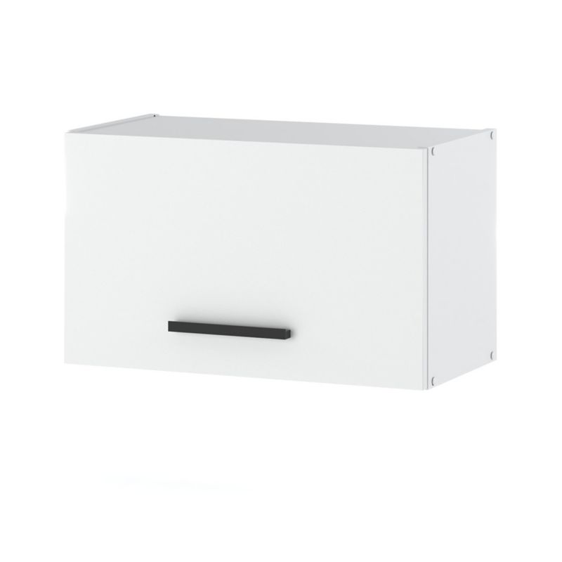 Szafka Kuchenna Hurtownia-Mebli Wisząca Okapowa Blanka górna okap60 60cm Biały Mat Biały Mat 60x30x36 cm 1szt.