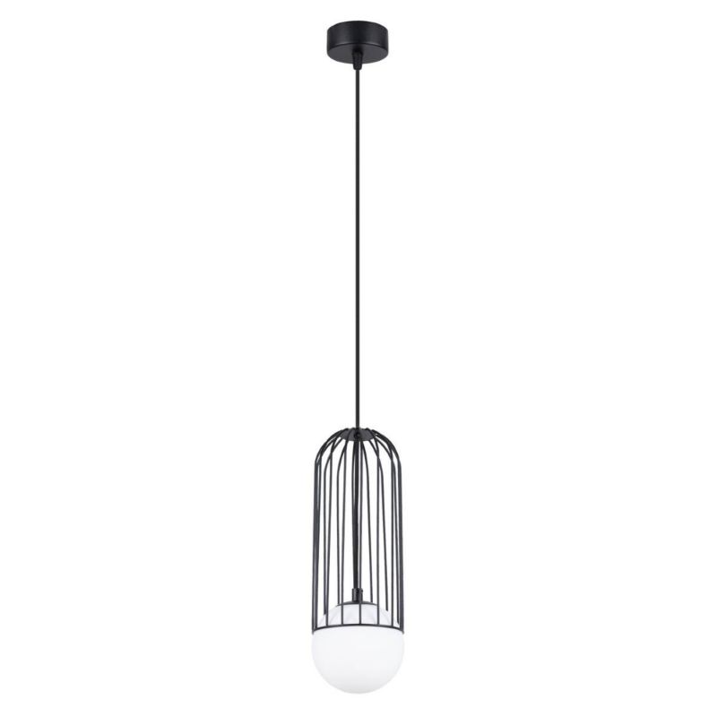 Lampa wisząca Sollux Lighting Brina 2854 czarna szerokość 12 cm 1xG9 x 1 szt.