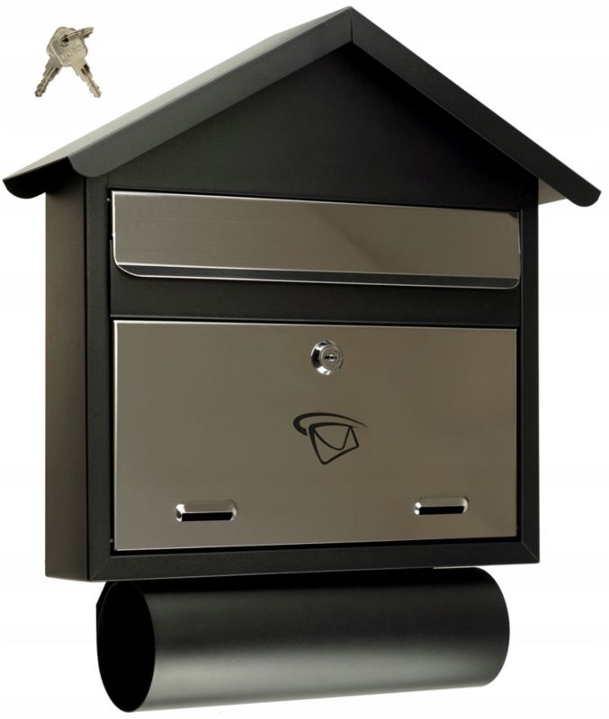 Skrzynka FEINZ Na Listy Z Kluczem Format C4 Duża Nierdzewna Prosta Inox 1 szt.