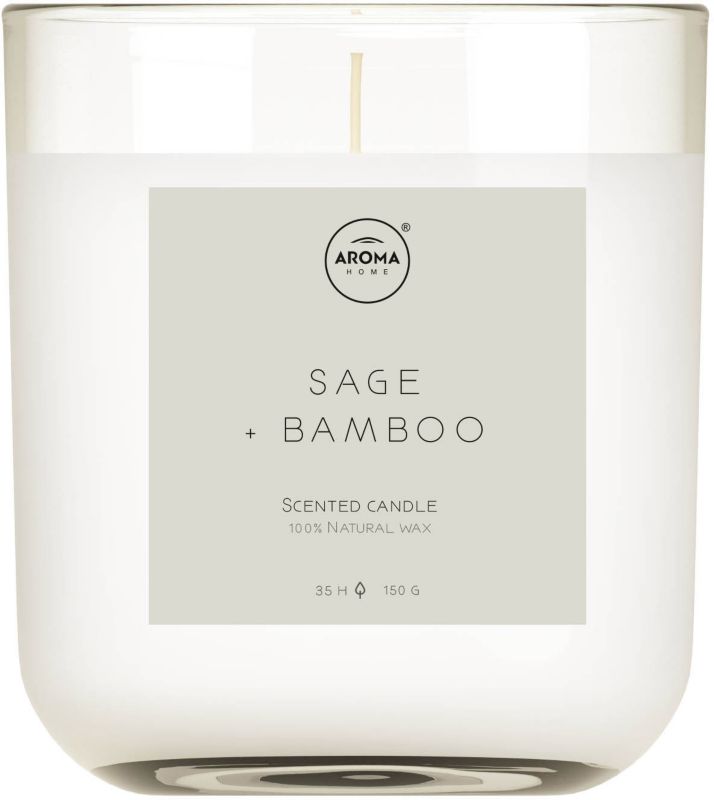 Świeca zapachowa Aroma Home One line Combo sage bambo 160 g