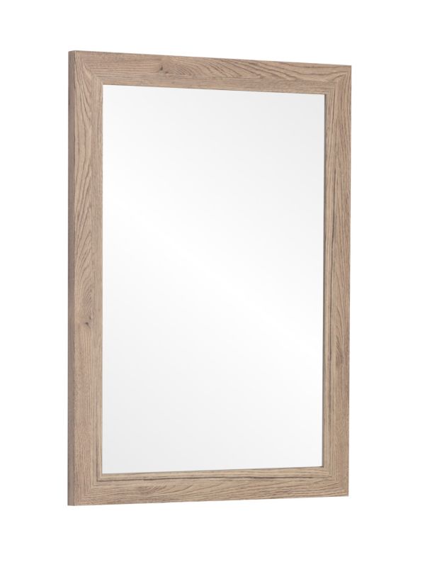 Lustro wiszące Profilmat 90x60 rama kolor dąb remo 1szt.