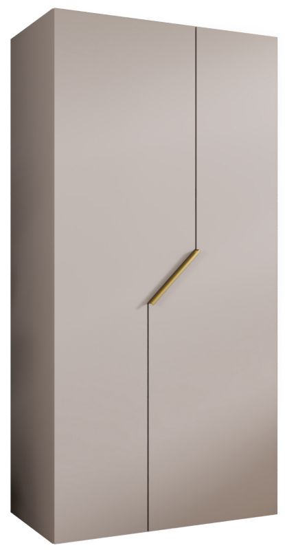 Szafa uchylna otwierana Abiks ANDREW 1 100 wys 202 cm Kaszmir + Złoty 1 szt