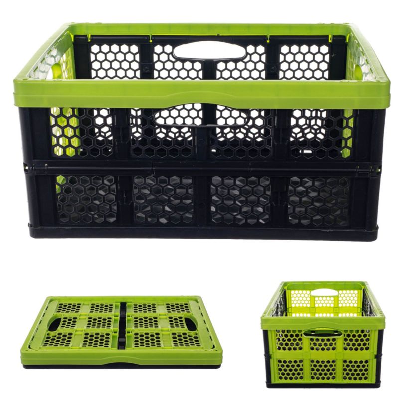 Skrzynka KADAX Składana Do Bagażnika Kosz Zakupy Pojemnik Składany 32L Duży mocny 1szt.