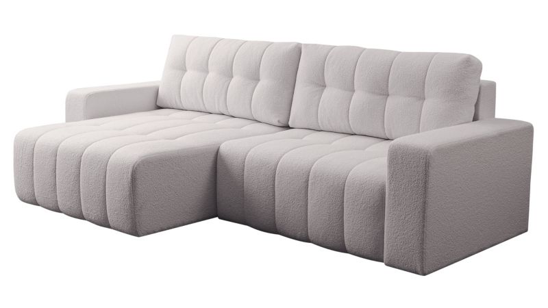 Narożnik z funkcją spania MIRJAN 24 Masone srebrny 1 szt.