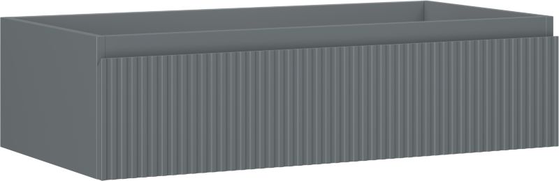 Szafka podumywalkowa Mexen Rivel grafit mat 90 cm 1 szuflada 1 szt.