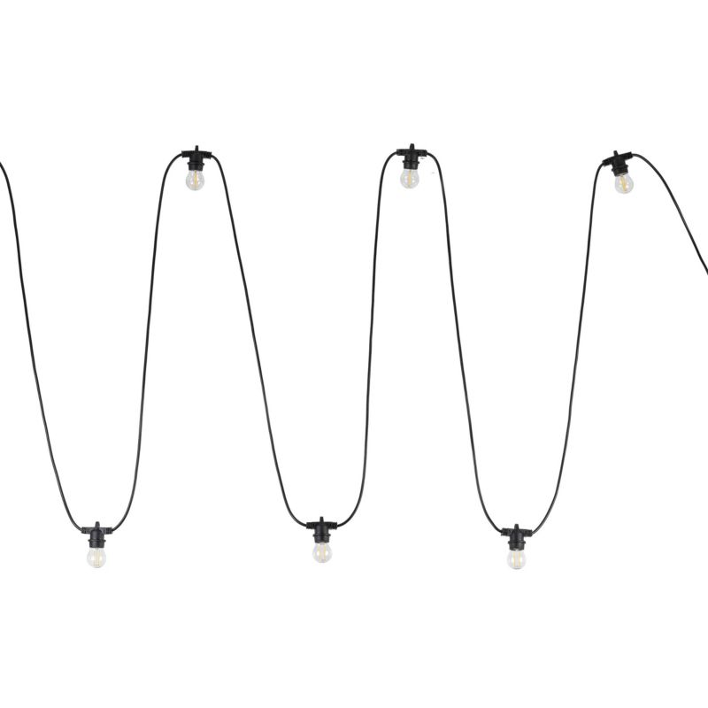 Girlanda zewnętrzna TK-Lighting czarna 10x E27 IP65 - 1 szt.