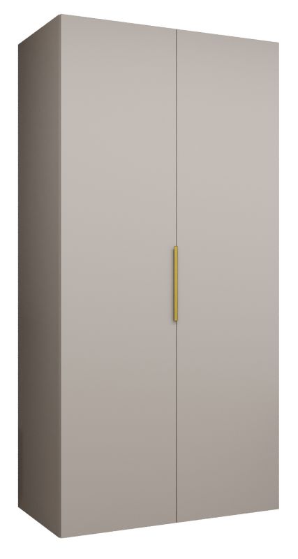 Szafa uchylna Abiks MARBELLA 1 100 wys 202 cm Kaszmir + Złoty 1 szt