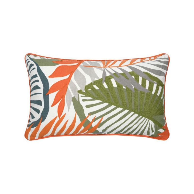 Poduszka Kentia STOF dekoracyjna 30X50 cm Liście 1 szt.